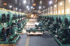 獨特的設計優勢，廣東先進制冷設備壓縮冷凝機